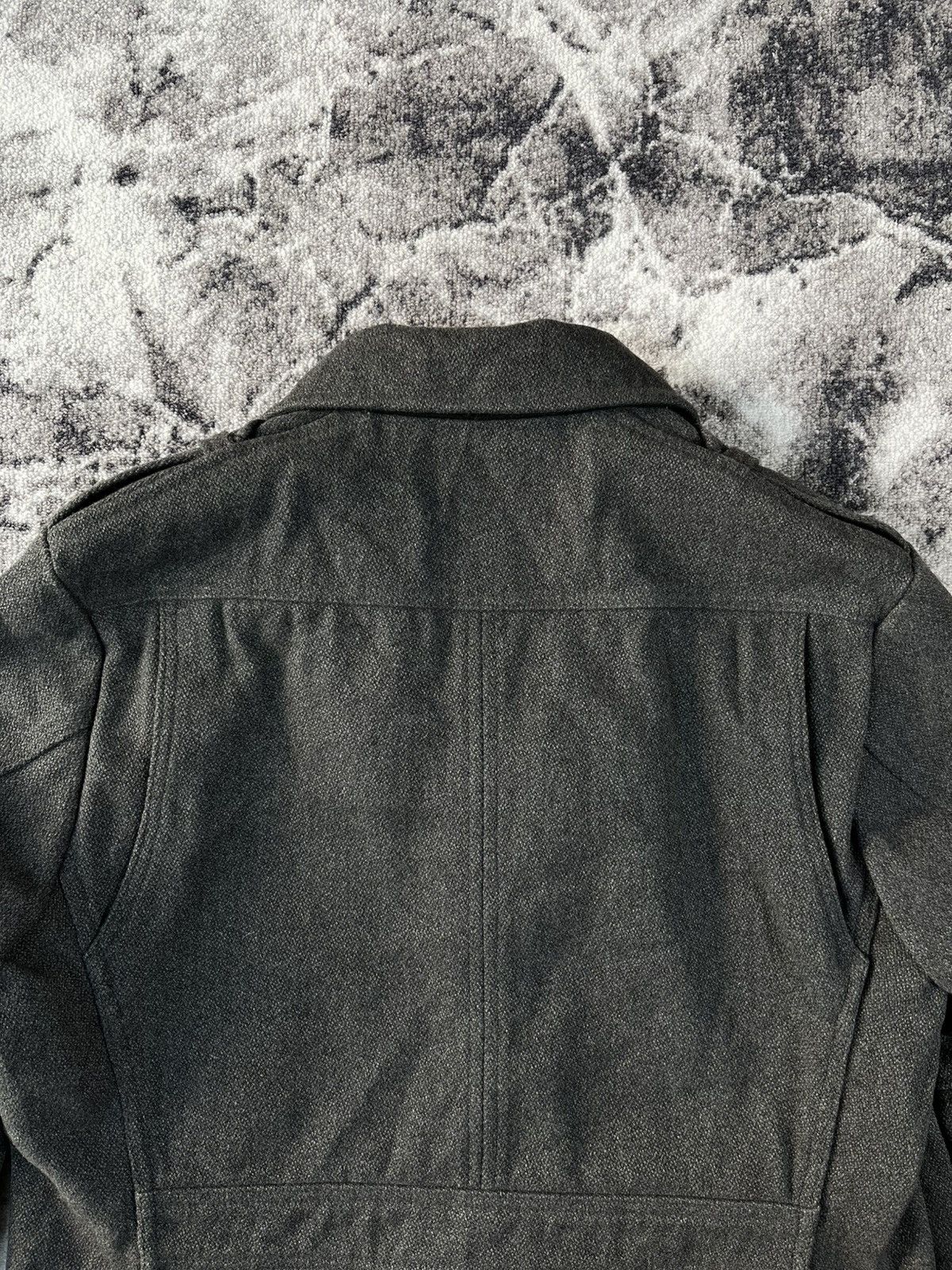 Diesel Diesel Wool Zip Jacket Minimal Distressed Fit M Size US M / EU 48-50 / 2 - 16 Thumbnail