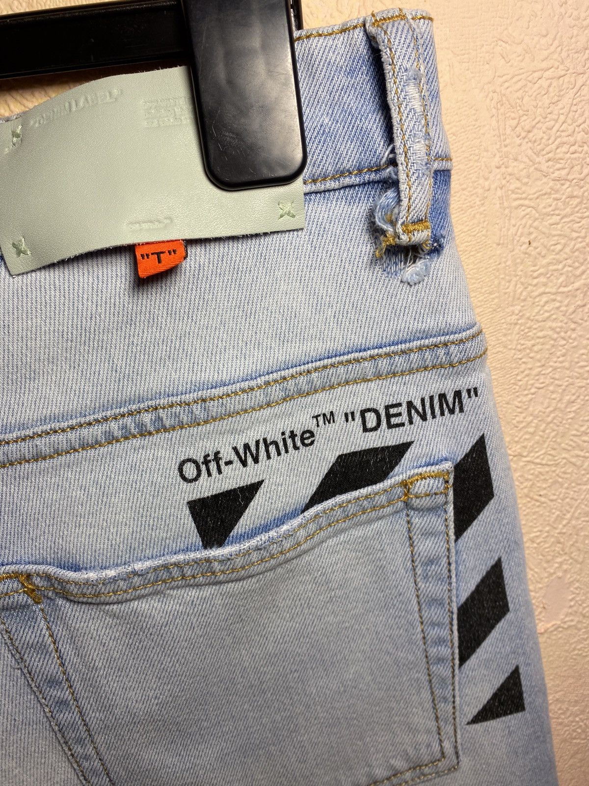 Off-White OFF-WHITE DENIM PANTS JEANS Size US 33 - 4 Thumbnail