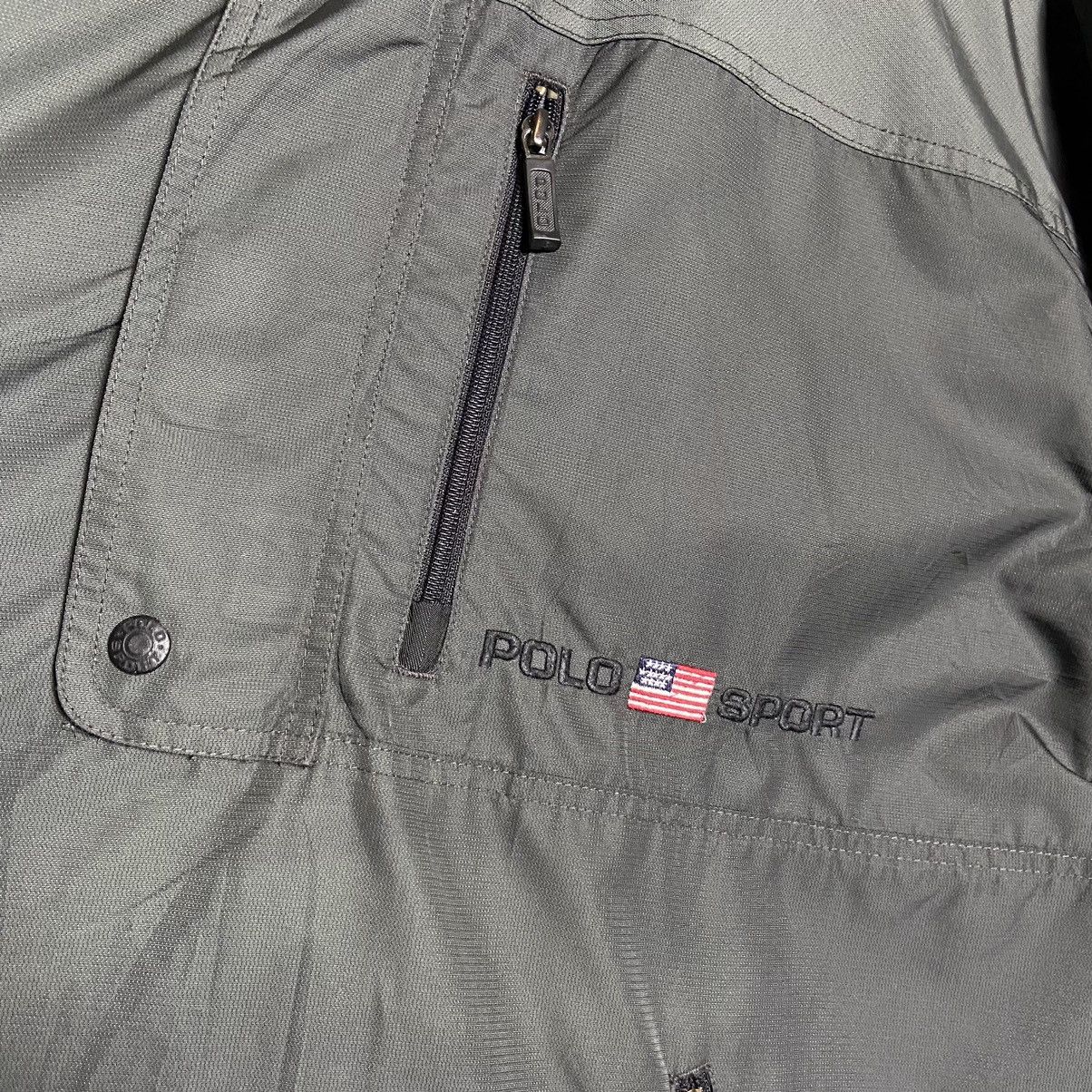 Polo Ralph Lauren Vintage 90s Polo Sport Ralph Lauren Half Zip Hoodie Jacket Size US XL / EU 56 / 4 - 2 Thumbnail