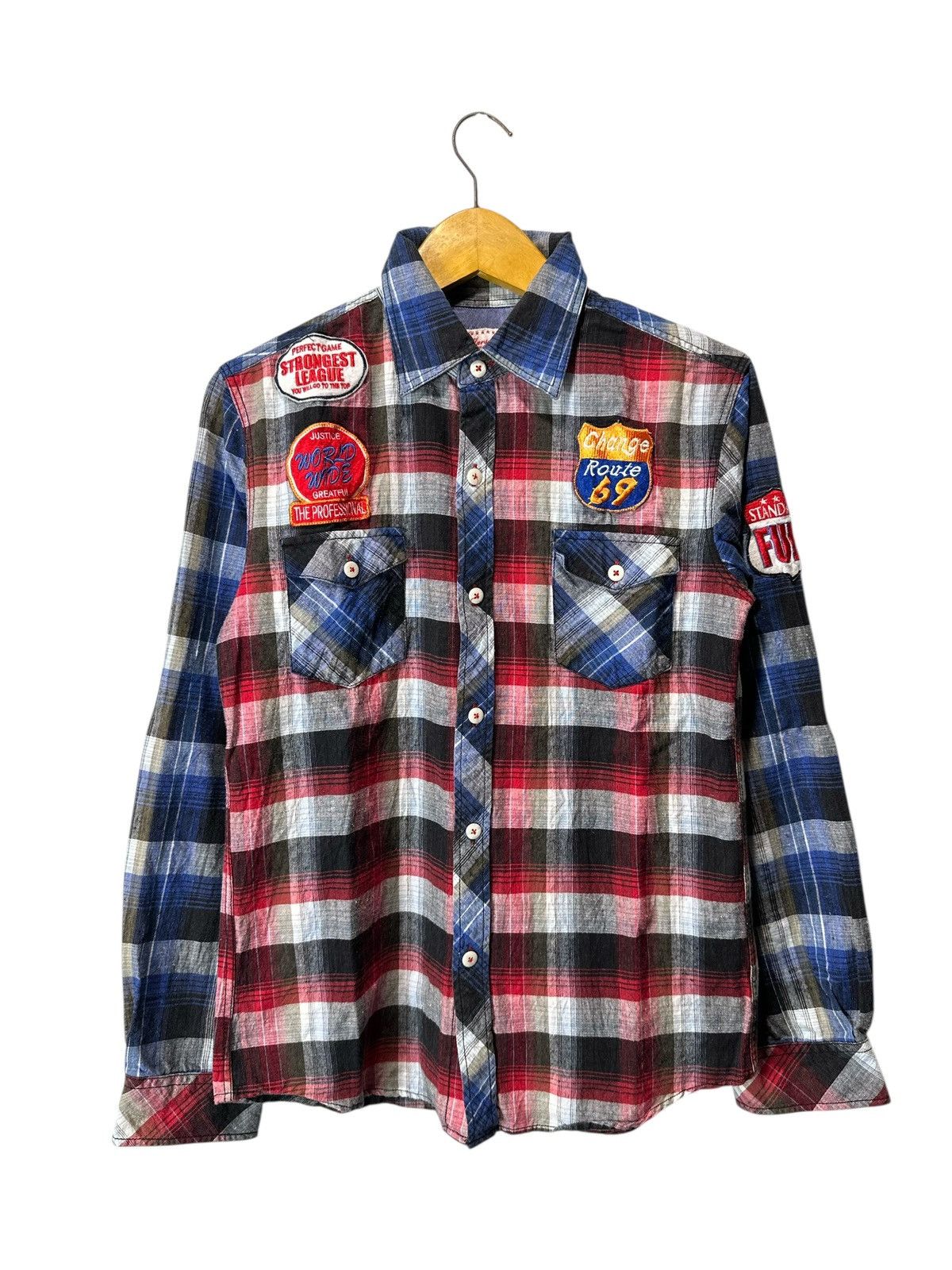 MARSALA EMBROIDERY WESTERN SHIRT JUNYA WATANABE STYLE