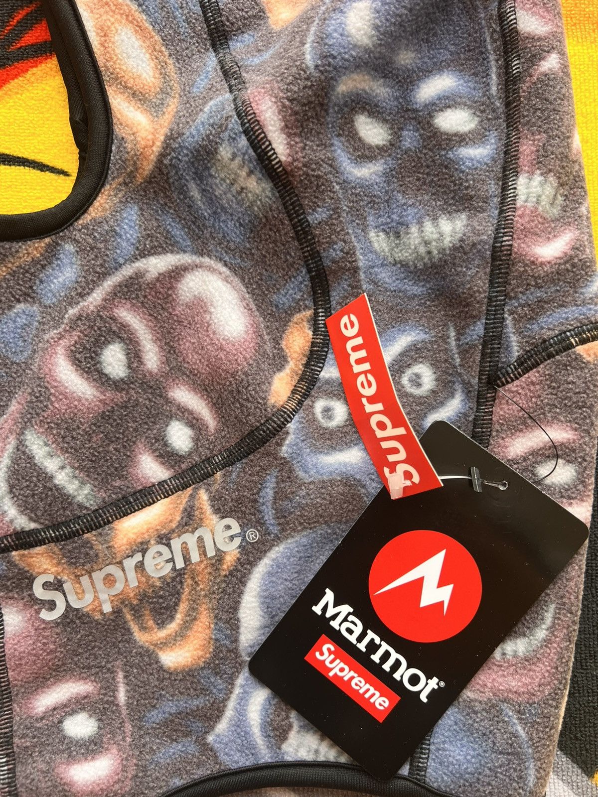 Supreme Supreme Marmot® Skull Pile Fleece Balaclava ski face mask Size ONE SIZE - 19 Thumbnail