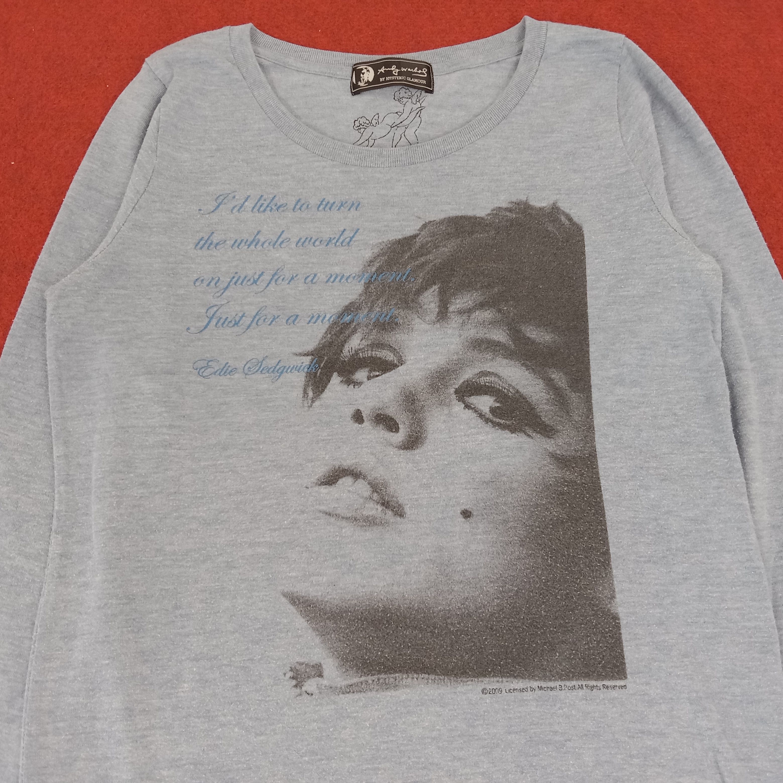 Andy Warhol × Hysteric Glamour × Japanese Brand Hysteric Glamour X Andy Warhol Photo Print Style Tshirt Size S / US 4 / IT 40 - 2 Thumbnail