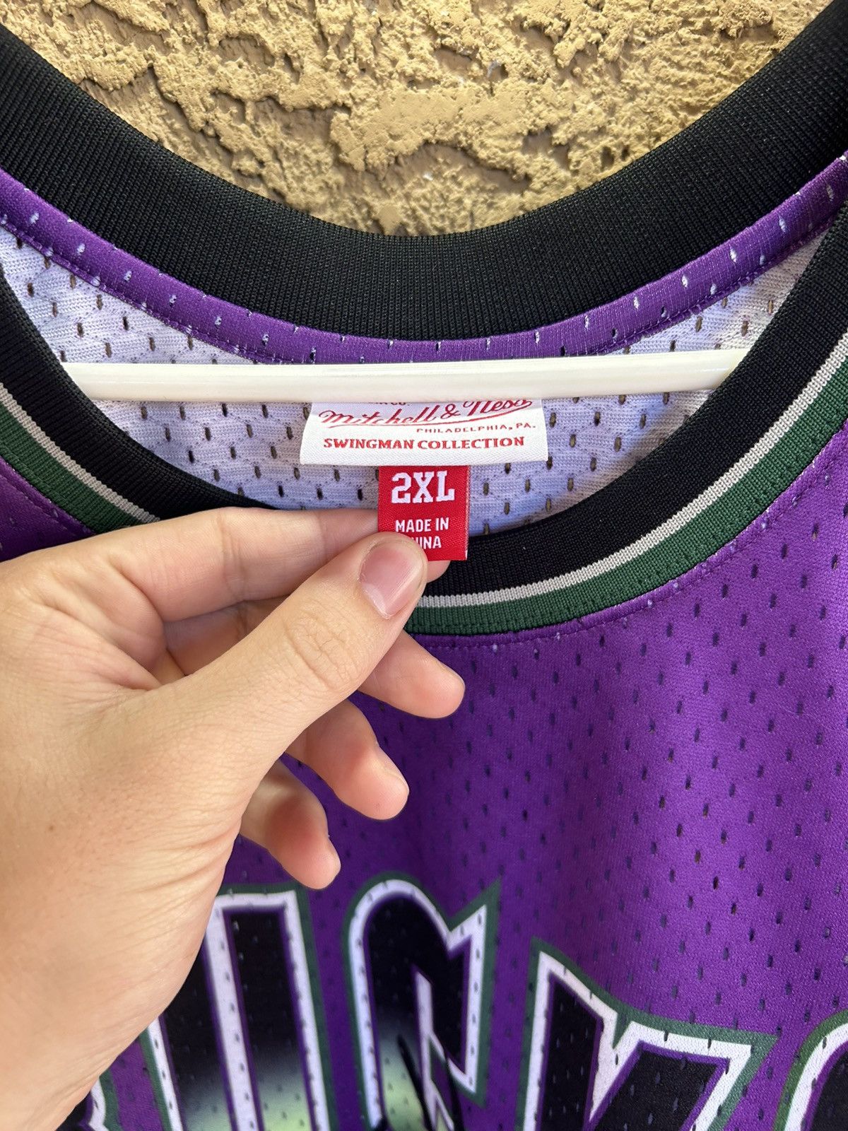 Mitchell & Ness × NBA × Vintage Vintage Milwaukee Bucks Ray Allen Mitchell & Ness Jersey XXL Size US XXL / EU 58 / 5 - 2 Thumbnail