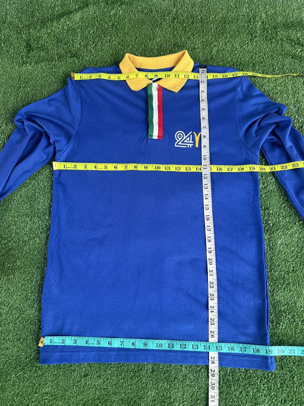Market × Vintage Vintage McDonald Italy Long Sleeve Shirt A525 Size US M / EU 48-50 / 2 - 5 Thumbnail
