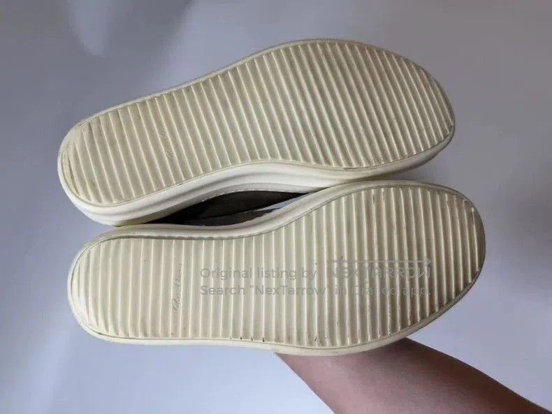 Rick Owens Rick Owens Low Top Fashion Sneakers for Men. Size US 9.5 / EU 42-43 - 5 Thumbnail