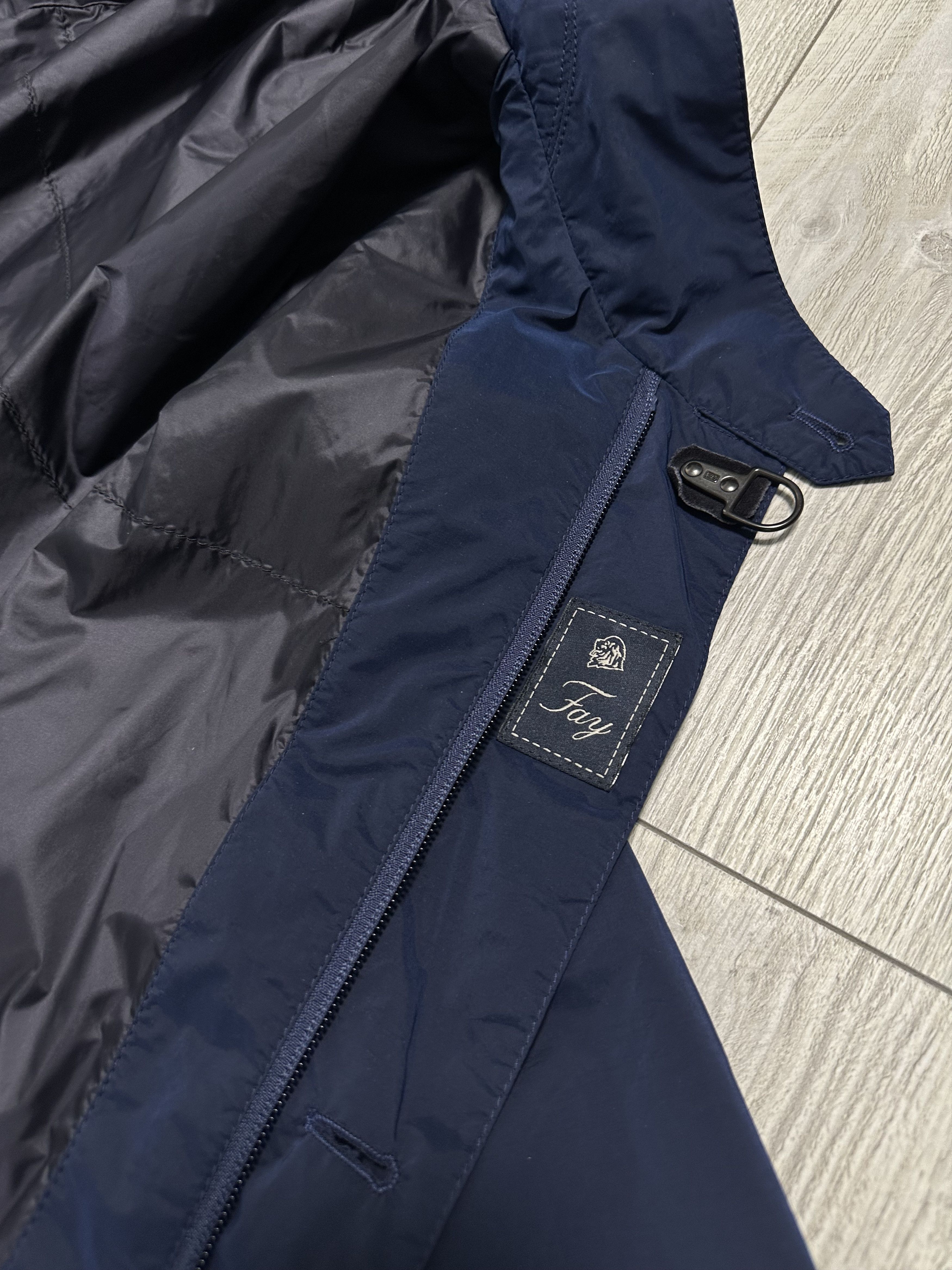 Fay FAY Men Light Jacket NAM19360660 Pie Blue Size US XXL / EU 58 / 5 - 6 Thumbnail