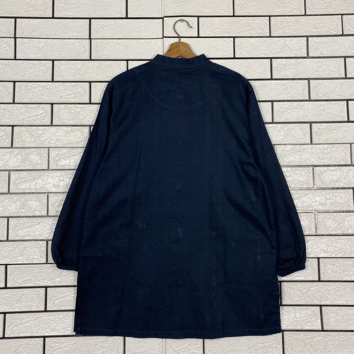 Japanese Brand 📌Vintage Indigo Kimono Japan Cardigan Jacket Issey Miyake Size US M / EU 48-50 / 2 - 9 Thumbnail