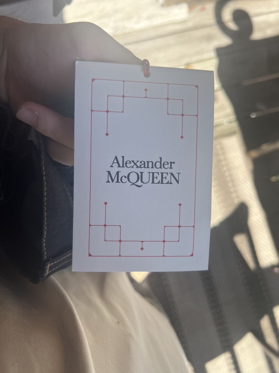 Alexander McQueen Alexander McQueen Straight leg Denim Size US 31 - 7 Thumbnail