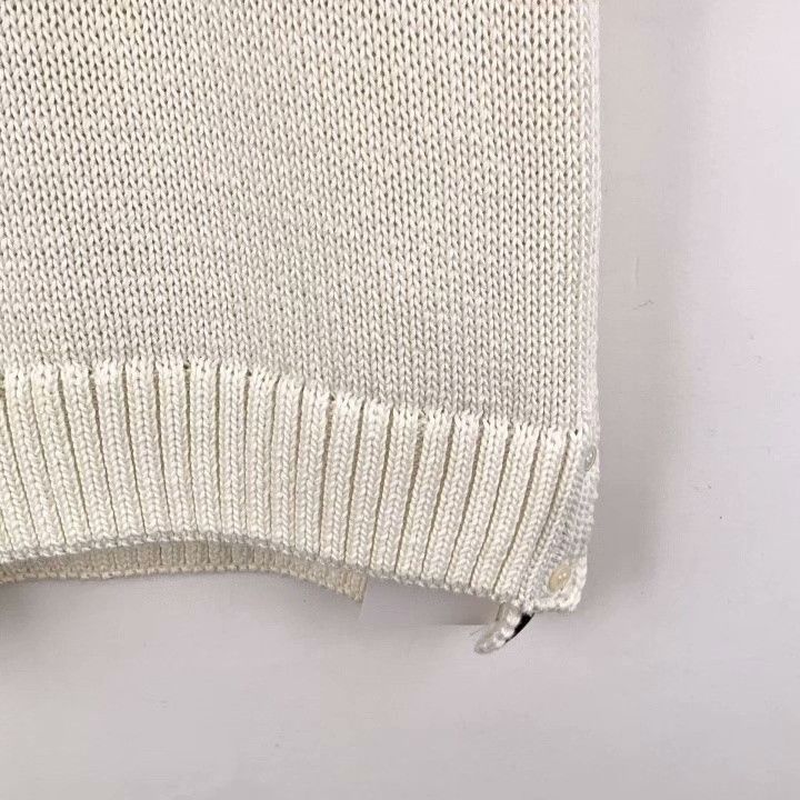 Thom Browne Thom Browne Classic Four-Bar Cotton Sweater Size US XS / EU 42 / 0 - 4 Thumbnail