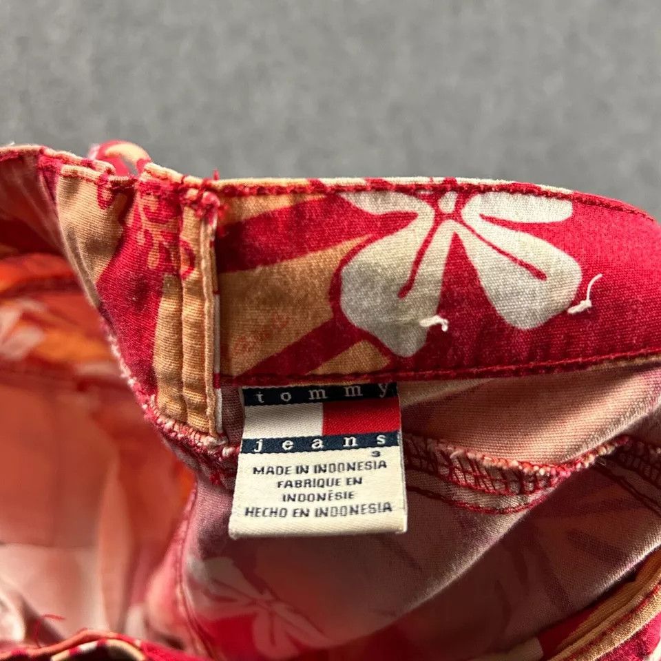 Tommy Hilfiger Tommy Hilfiger Pants Womens Juniors 3 Capri Hawaiian Y2K Size 28" / US 6 / IT 42 - 9 Thumbnail