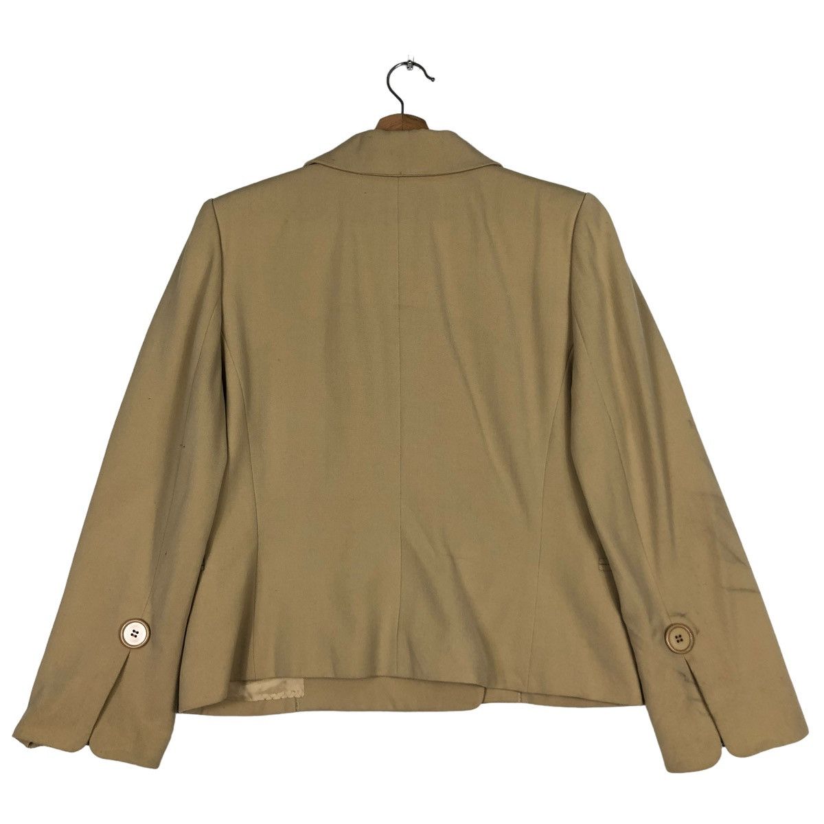 Christian Dior Monsieur 🔥Vtg Cropped Coats Jacket Christian Dior Size L / US 10 / IT 46 - 8 Thumbnail