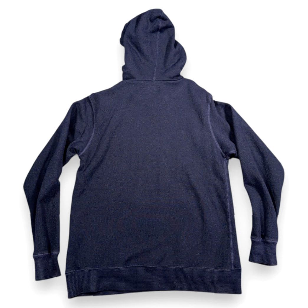 Vintage Iron and Resin Sweater Pullover Adult MEDIUM Blue Sweatshirt Hoodie USA Size US M / EU 48-50 / 2 - 3 Thumbnail