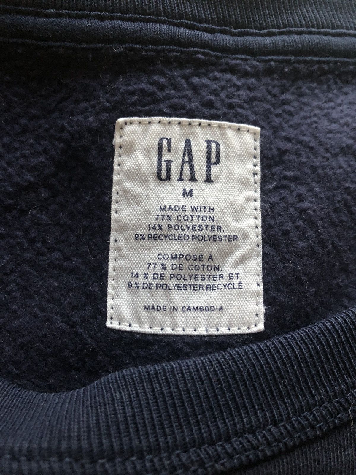Gap VINTAGE GAP ORIGINAL CREWNECK SWEATSHIRT Size US M / EU 48-50 / 2 - 3 Thumbnail