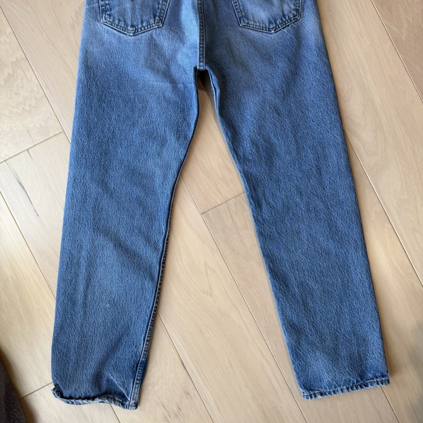 Levi's Vintage Levis 501 Jeans 33 Blue Straight 80s Denim Workwear Size US 33 - 10 Thumbnail