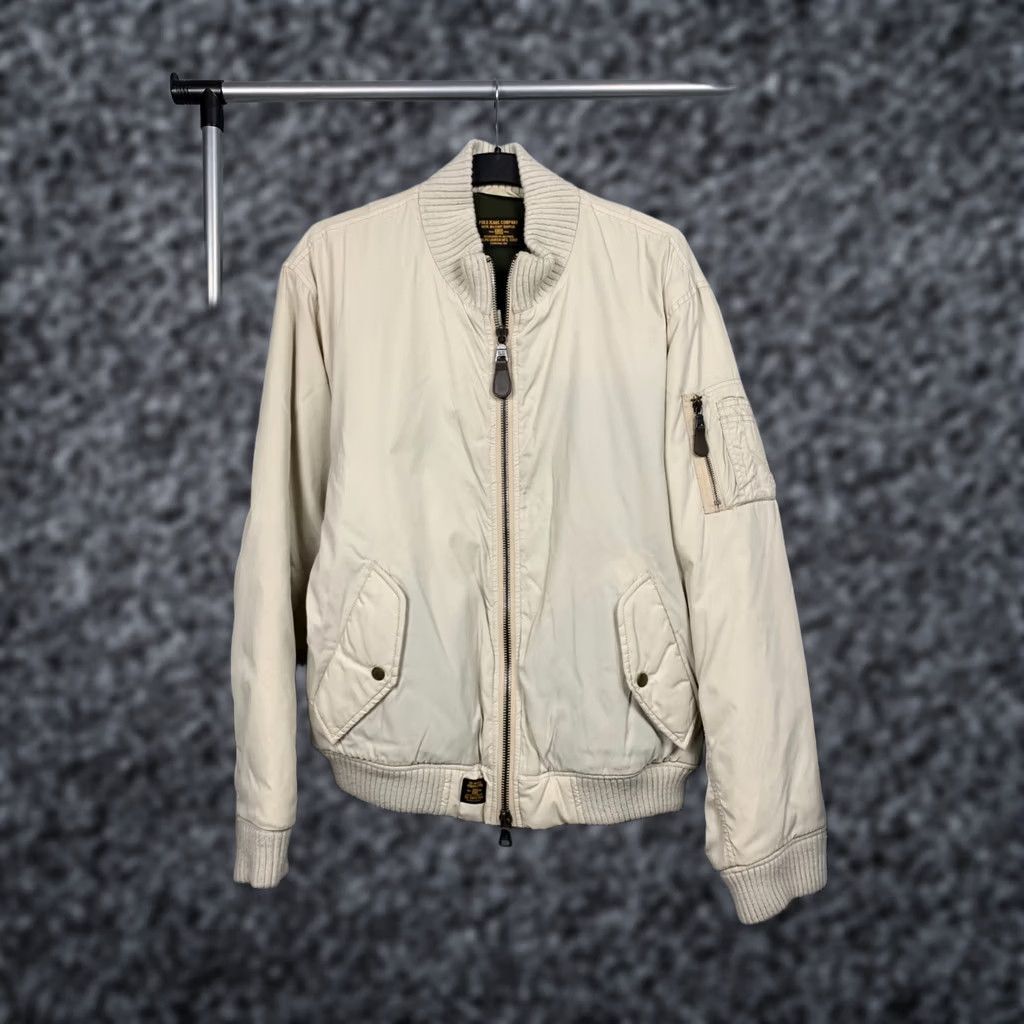 Polo Ralph Lauren Polo Ralph Lauren Jeans Co. Vintage Military Jacket Mens L Beige Clothing Military Jacket L Mens Size US L / EU 52-54 / 3 - 1 Thumbnail