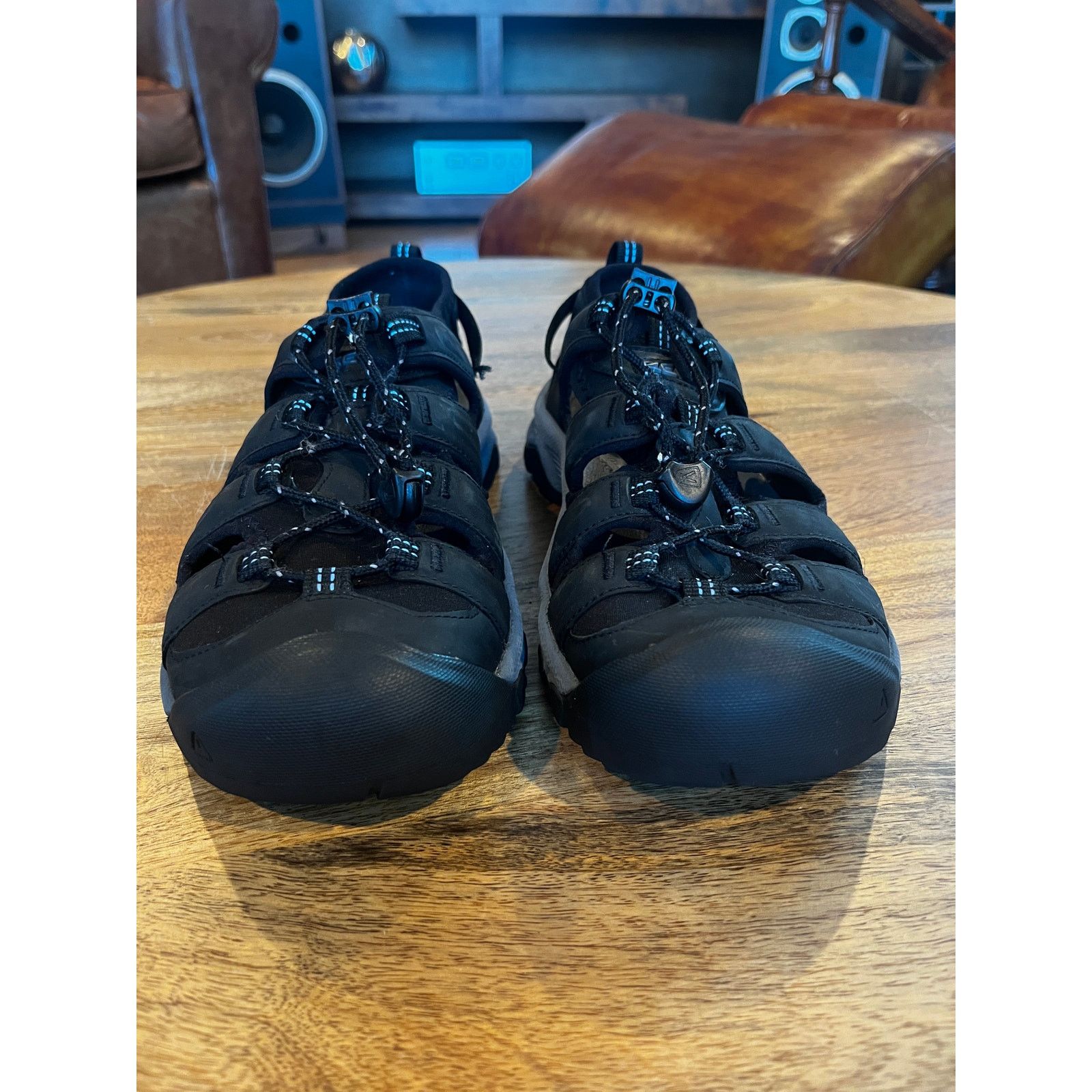 KEEN KEEN Targhee III Outdoor Hiking Trail Sandals Black Men's 9 Size US 9 / EU 42 - 6 Thumbnail