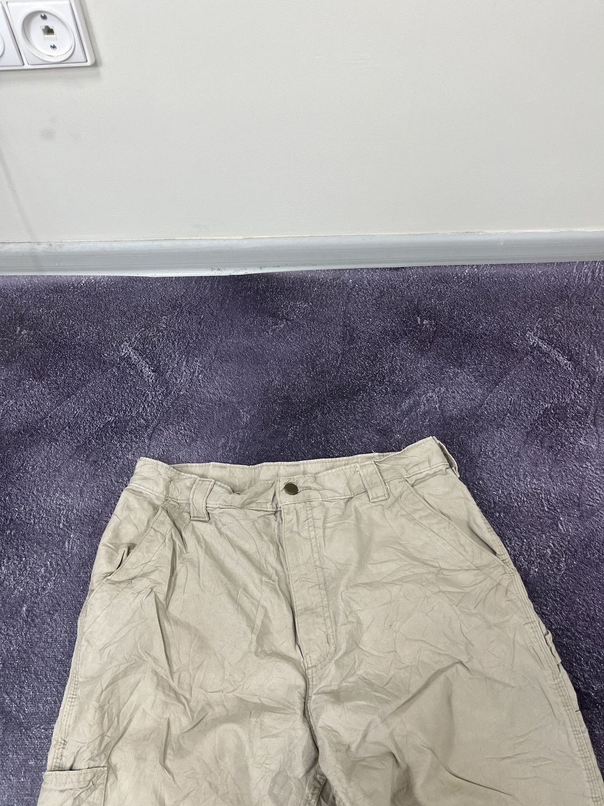 Carhartt × Vintage Vintage 90s Carhartt Y2K Faded Work Baggy Pants Jeans Size US 33 - 9 Thumbnail