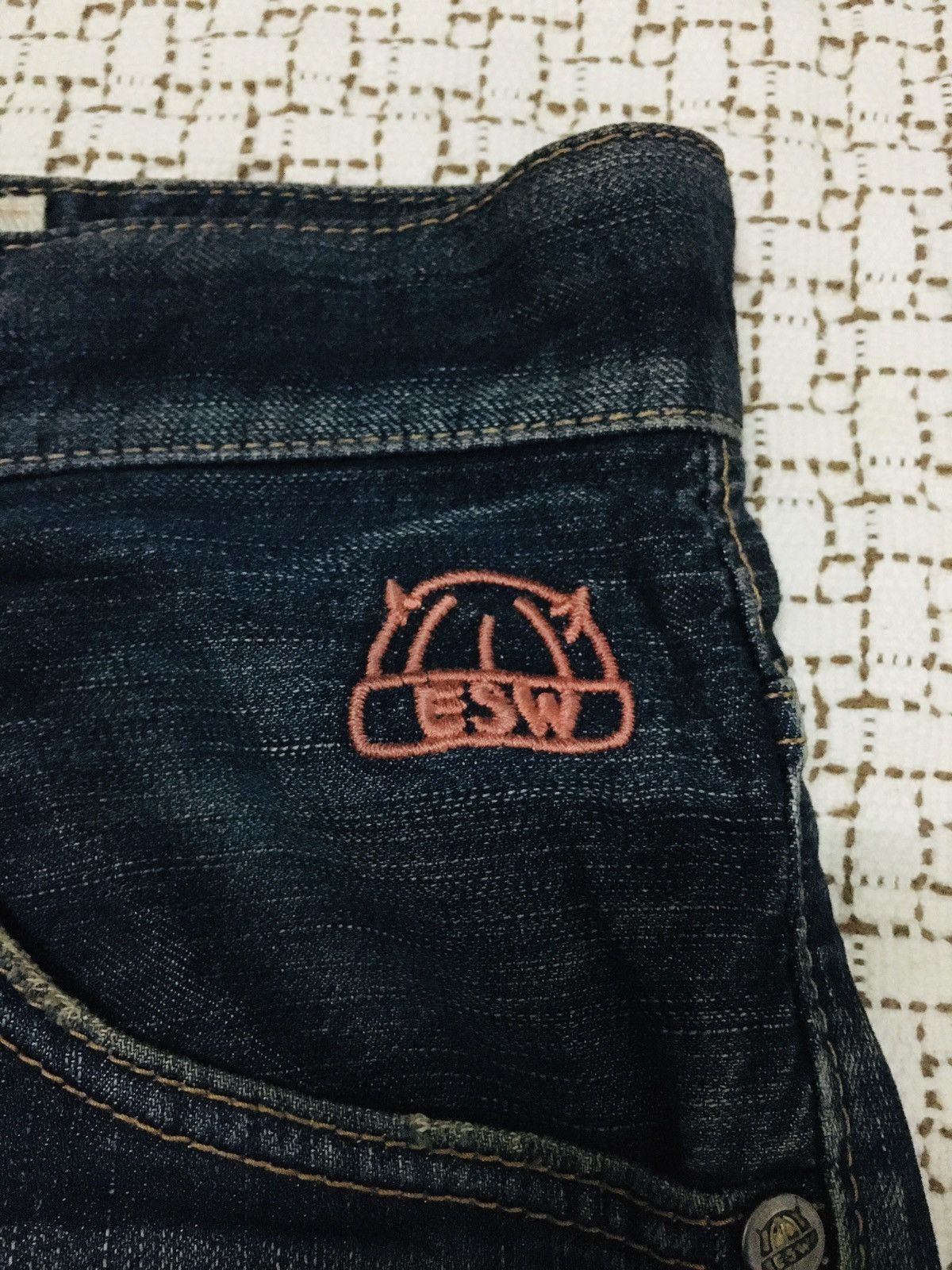 Edwin A06 Edwin Street Wear Distressed Jeans Size US 32 / EU 48 - 9 Thumbnail