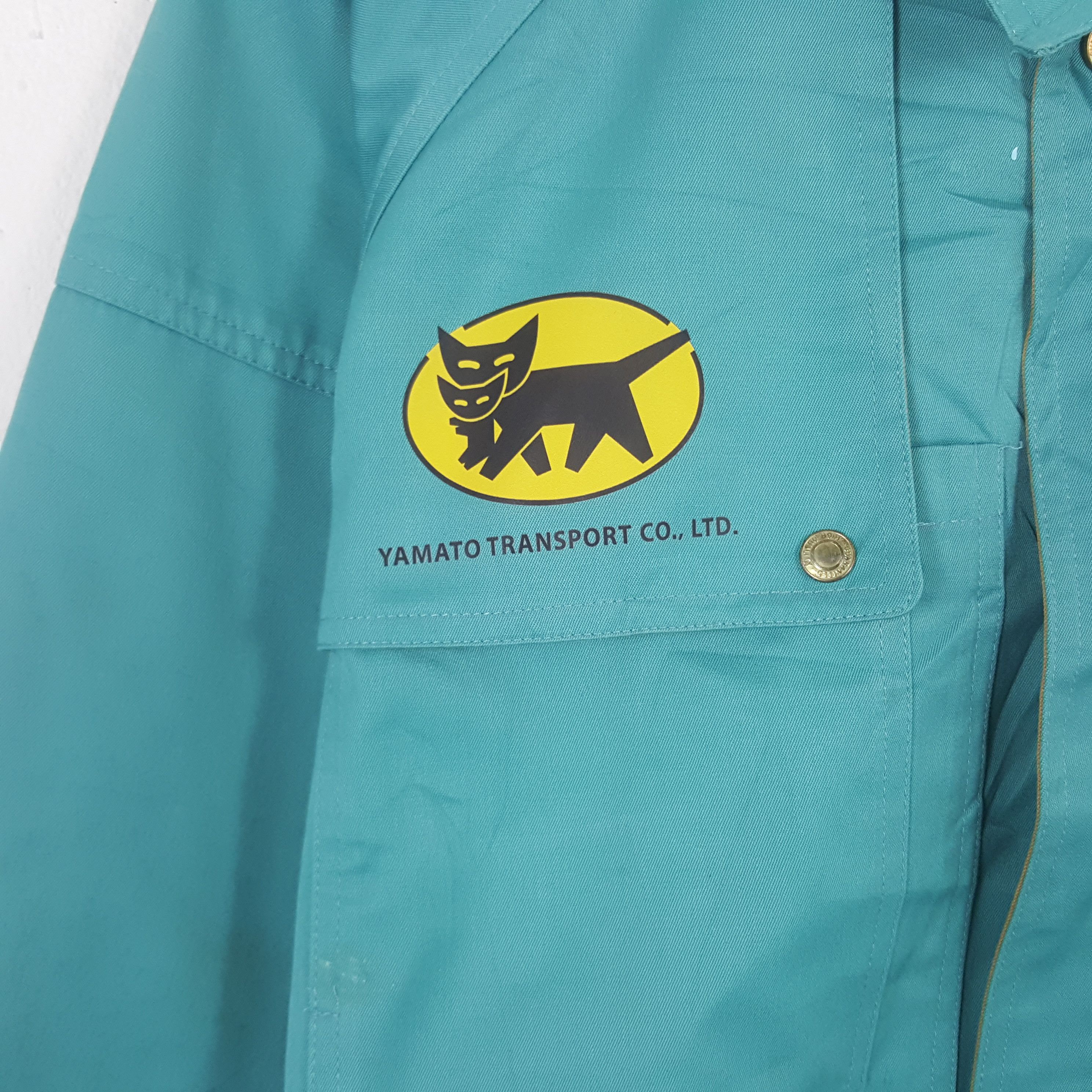 Japanese Brand × Vintage Vintage Yamato Transport Custom Japan Worker Jacket Size US L / EU 52-54 / 3 - 4 Thumbnail