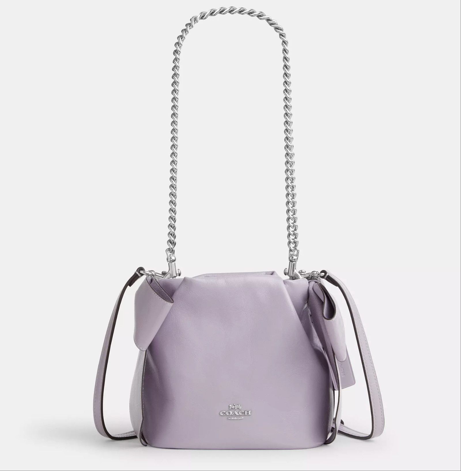 Coach Faye Mini Drawstring Bag With Bows CEL03 Size ONE SIZE - 11 Thumbnail