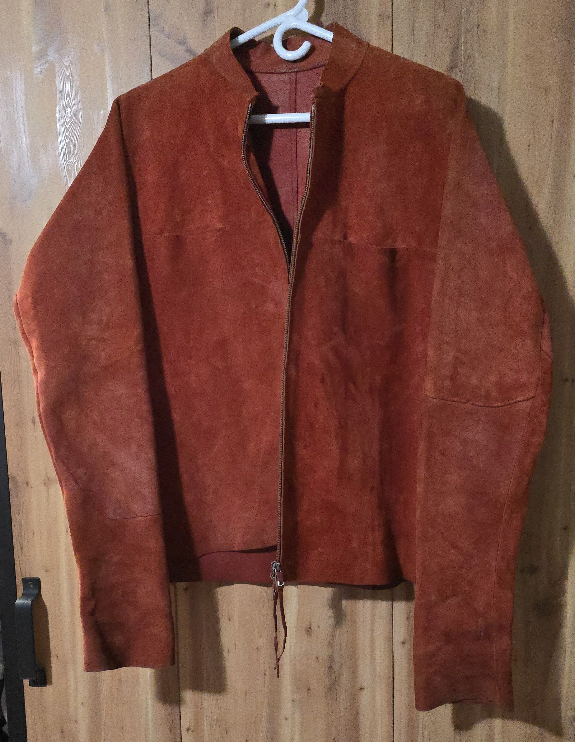 Ma+ Reverse Camel Leather Jacket Size US L / EU 52-54 / 3 - 3 Thumbnail