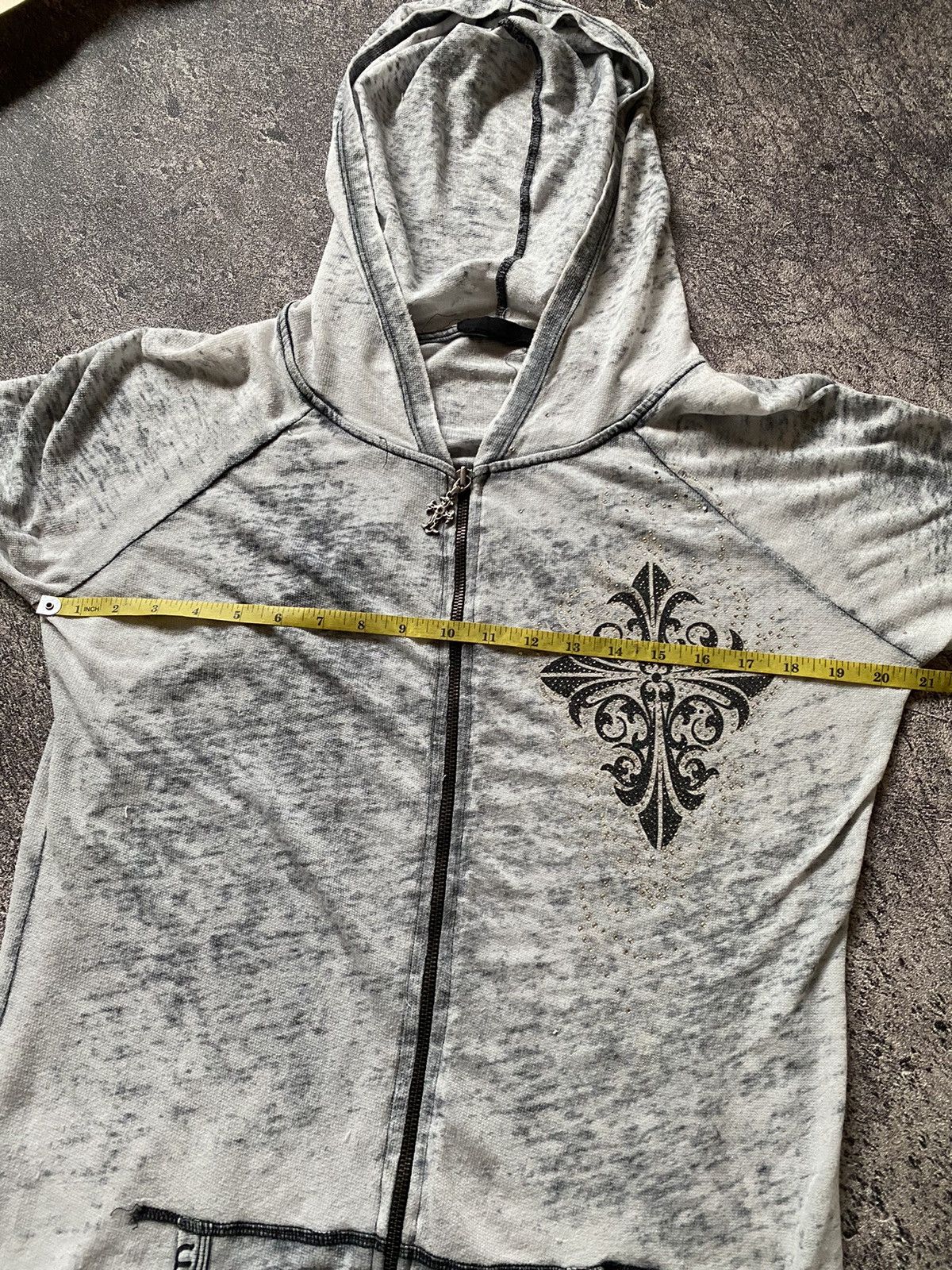 Hysteric Glamour Y2k Cross ifsixwasnine punk zipper hoodie Size US L / EU 52-54 / 3 - 8 Thumbnail