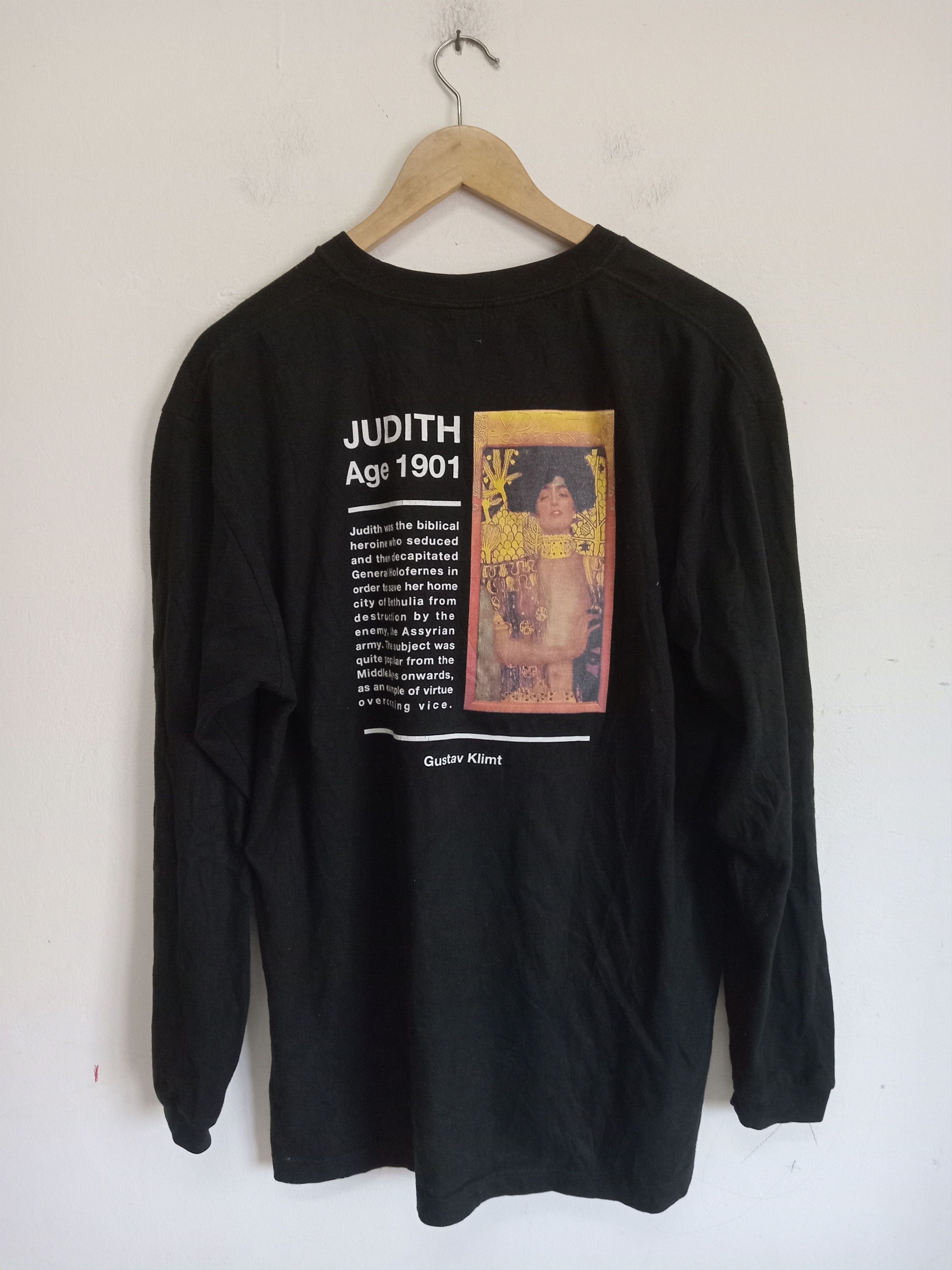 Vintage Vintage gustav Klimt Judith Art Size US M / EU 48-50 / 2 - 1 Thumbnail