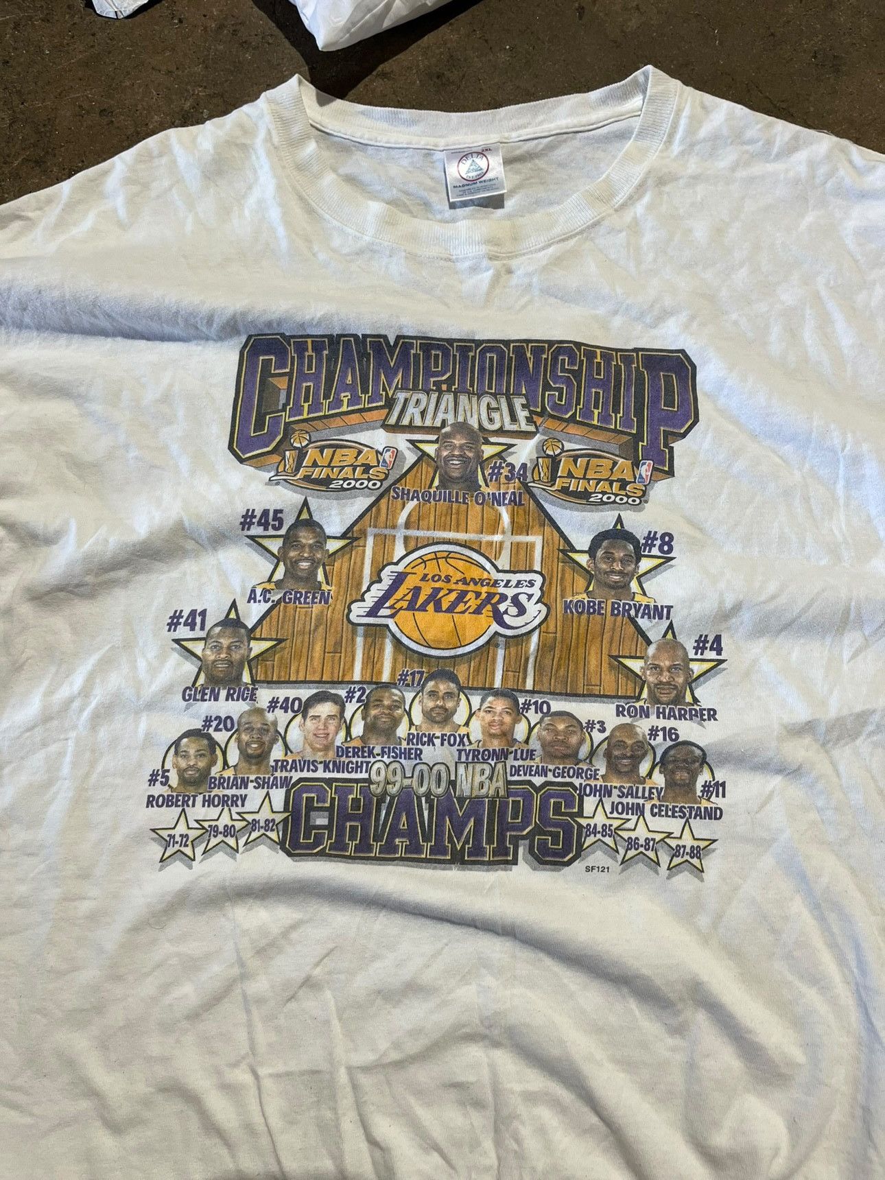 NBA × Other × Vintage NBA Final 1999-2000 lakers championship Size US XXL / EU 58 / 5 - 2 Thumbnail