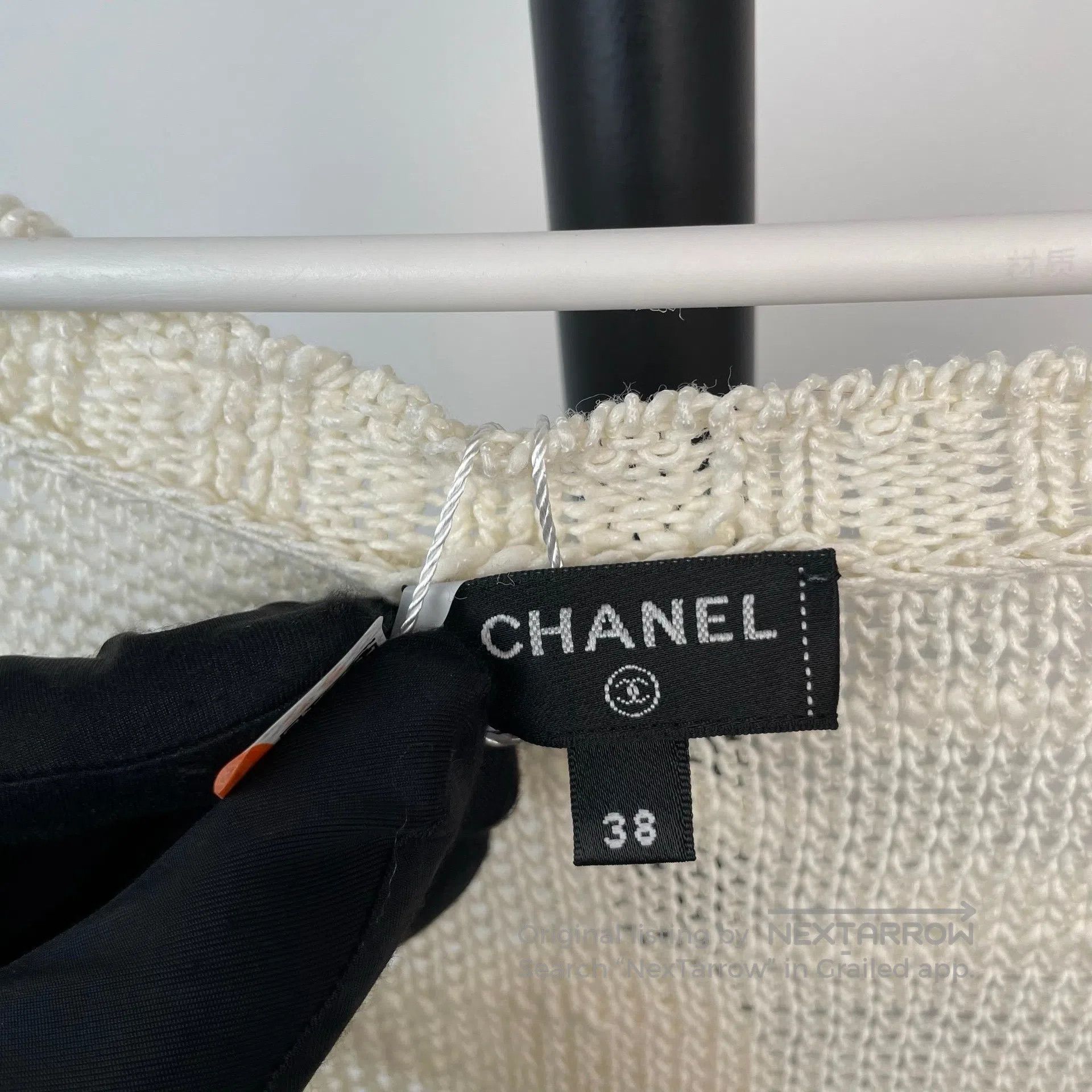 Chanel Chanel Handmade Series White Gold Knit Vest| Size XS / US 0-2 / IT 36-38 - 6 Thumbnail