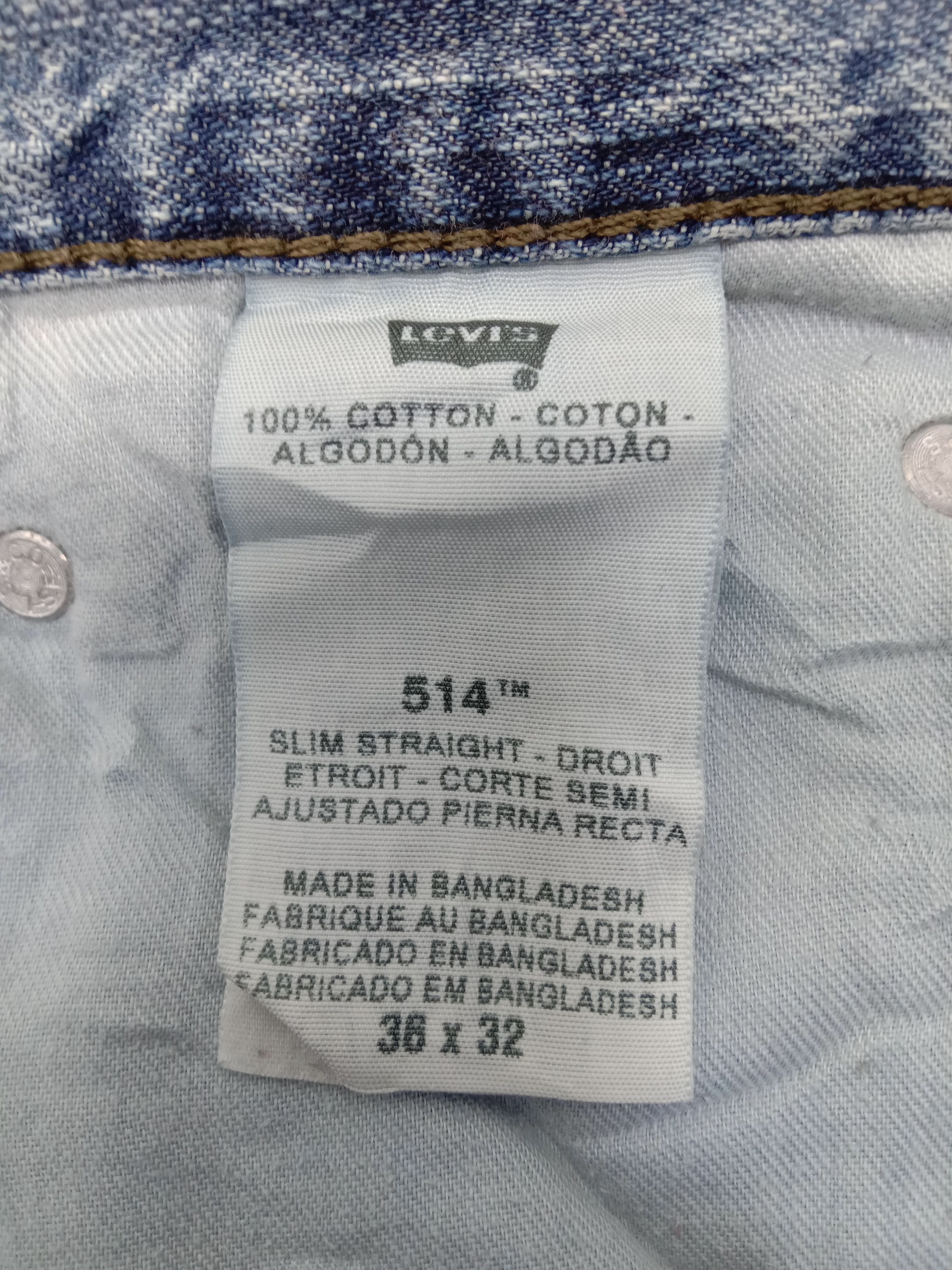 Levi's Vintage Levi's 514 Jeans Blue Wash Denim Size US 36 / EU 52 - 12 Thumbnail