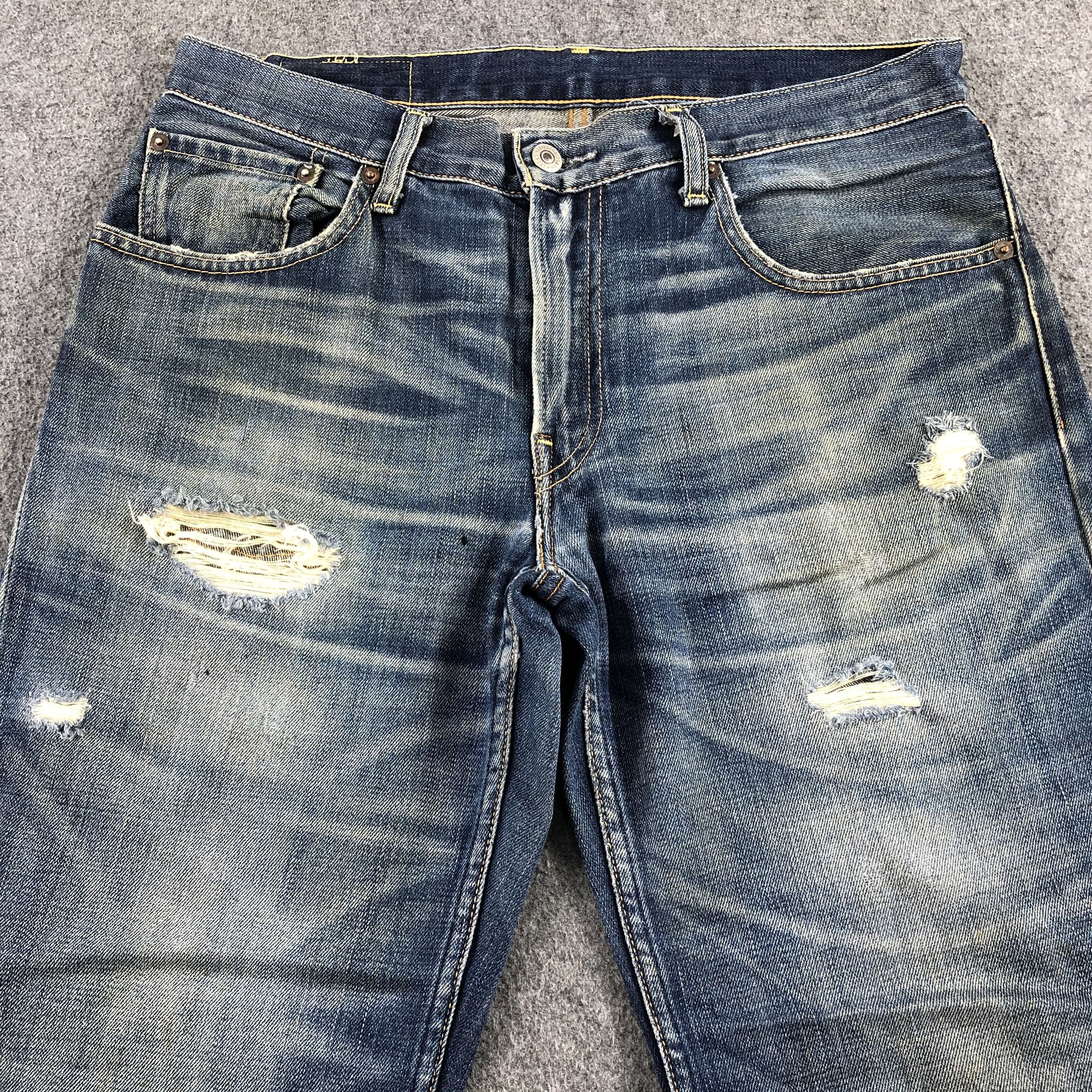 Levi's Vintage Blue Wash Levis 502 Jeans-J1913 Size US 34 / EU 50 - 3 Thumbnail