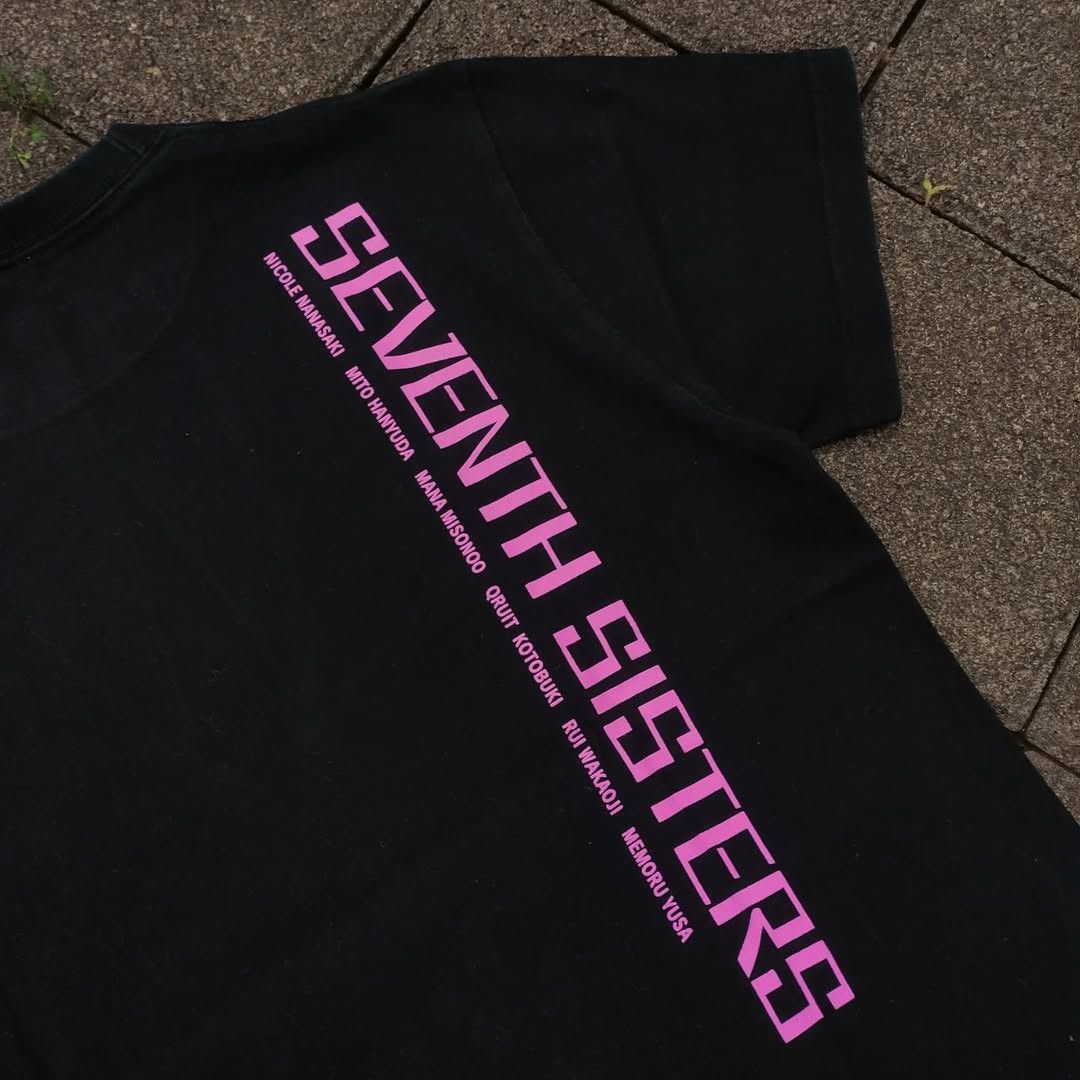 Anime Tokyo 7th Sisters Seventh Sisters Tee Size US L / EU 52-54 / 3 - 4 Thumbnail