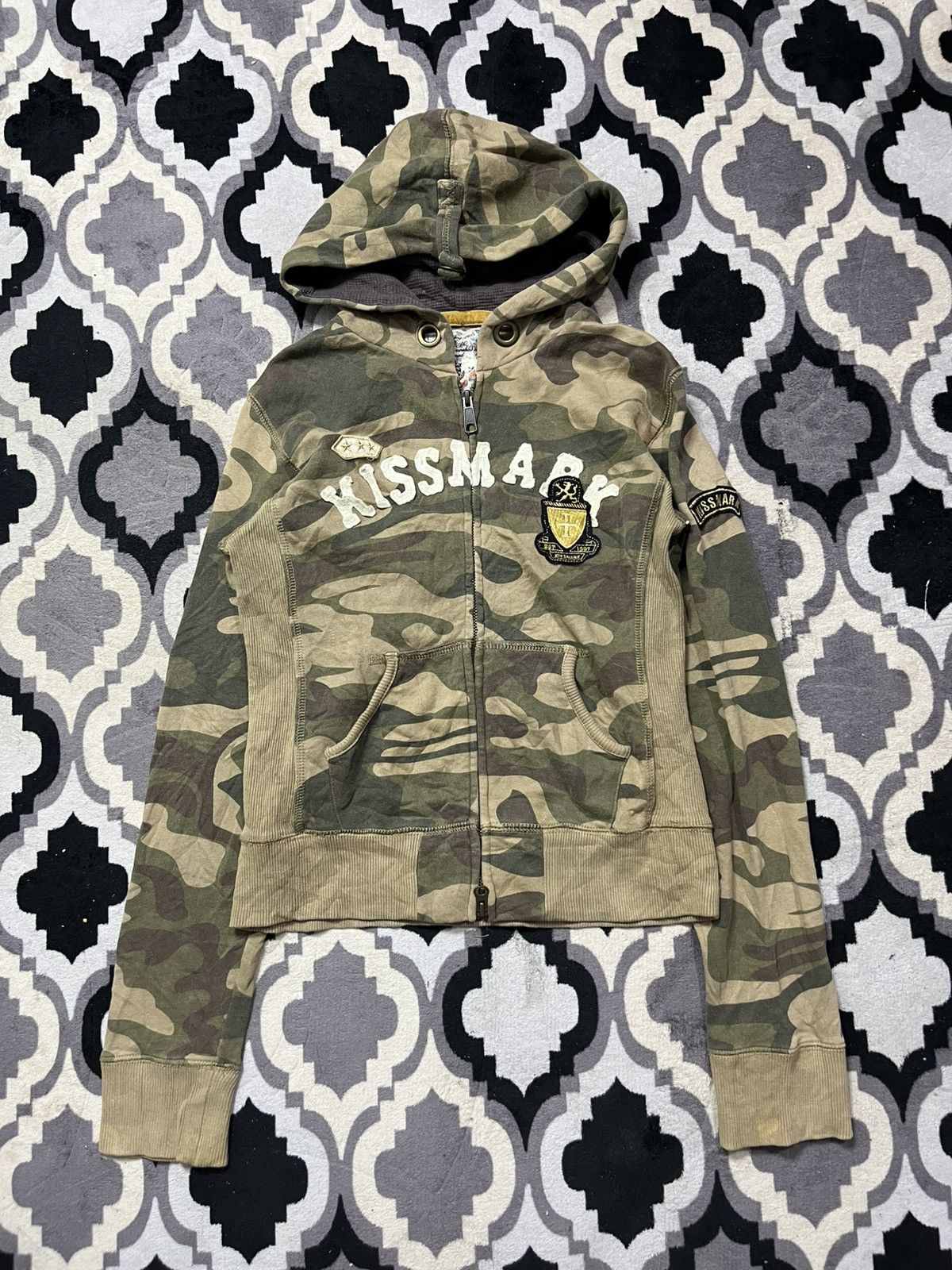 GOA Kissmark camo zip hoodie Size US S / EU 44-46 / 1 - 1 Thumbnail