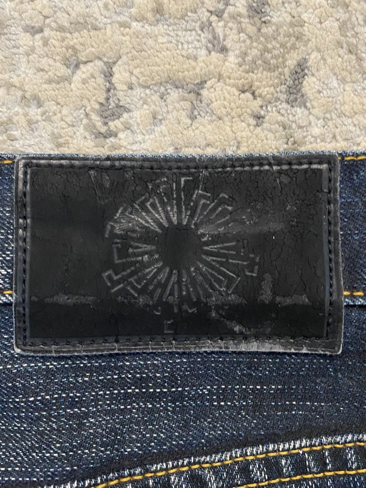 Tornado Mart - Whisker Faded Blue Bootcut Denim