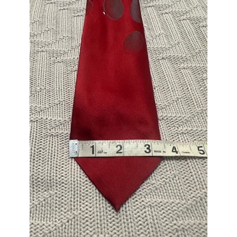 Oscar De La Renta Oscar de la Renta red silk tie Size ONE SIZE - 5 Thumbnail