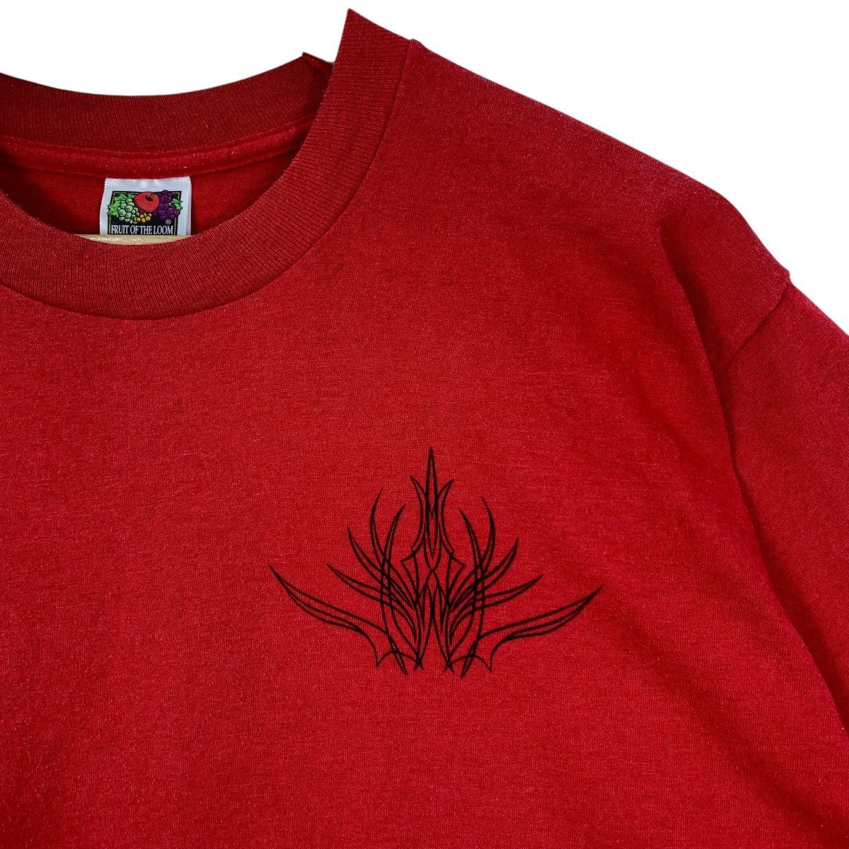 Vintage Vintage 90s TRIBAL THE SCORPION Fire Tattoo Shirt Size US L / EU 52-54 / 3 - 5 Thumbnail