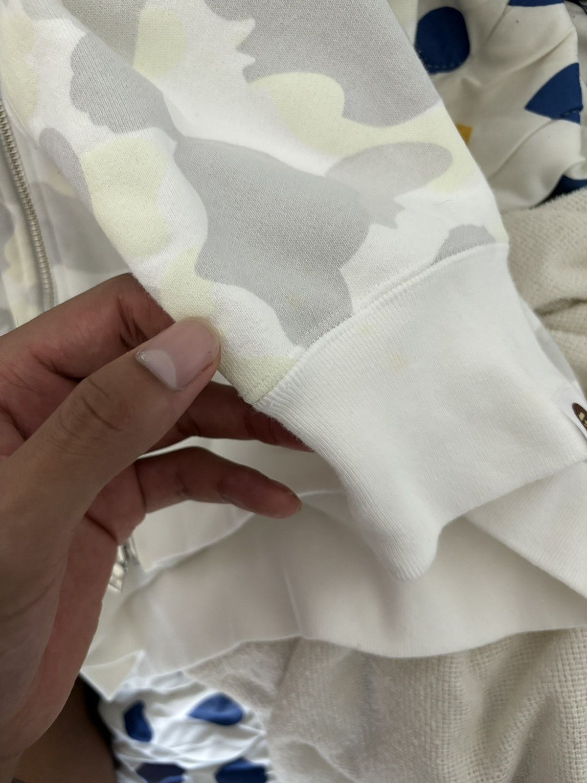 Bape bape camo white hoodie Size US M / EU 48-50 / 2 - 18 Thumbnail