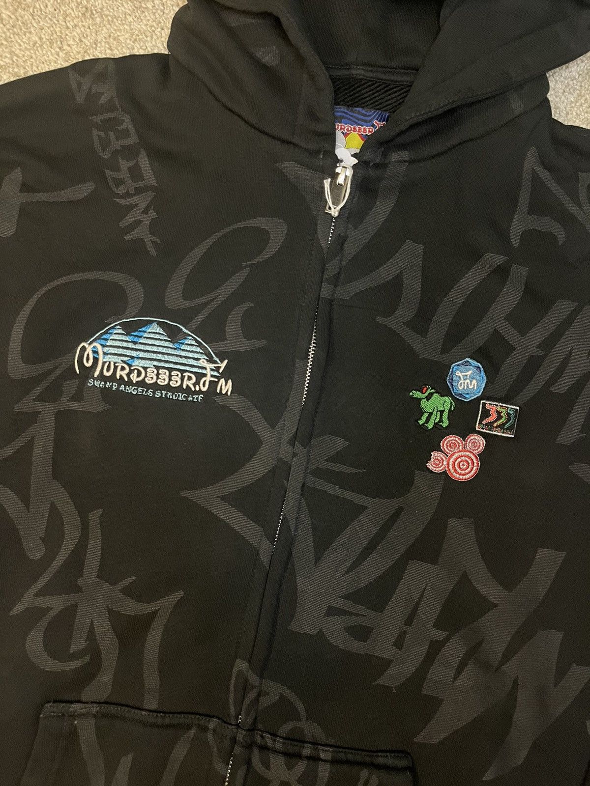 murd333r.fm Murd333r.fm Disn333y Complexcon Hoodie (Black) Size US XL / EU 56 / 4 - 3 Thumbnail