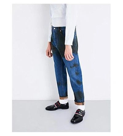 Gucci o1mle0424 Jeans in Blue/Black Size US 29 - 5 Thumbnail