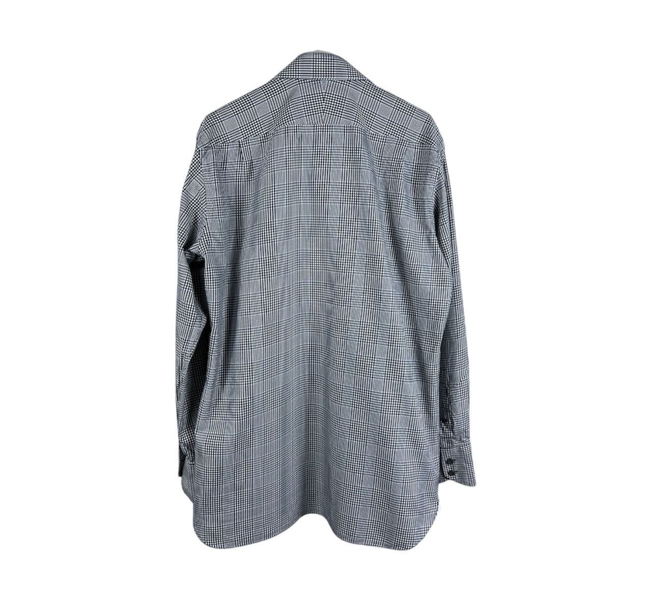 Tom Ford Tom Ford Prince of Wales checked classic button up shirt Size US L / EU 52-54 / 3 - 2 Thumbnail