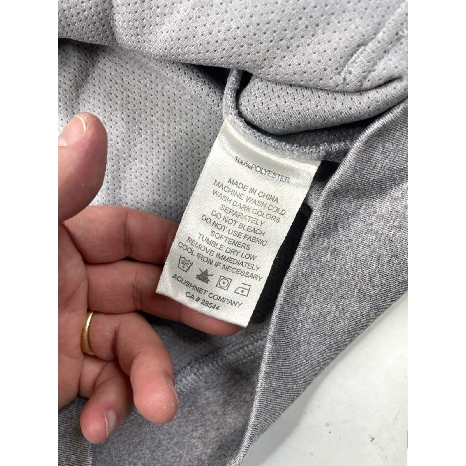 Footjoy FootJoy Hoodie Full Zip Performance Golf Men’s Large ROCK HARBOR Gray Size US L / EU 52-54 / 3 - 8 Thumbnail