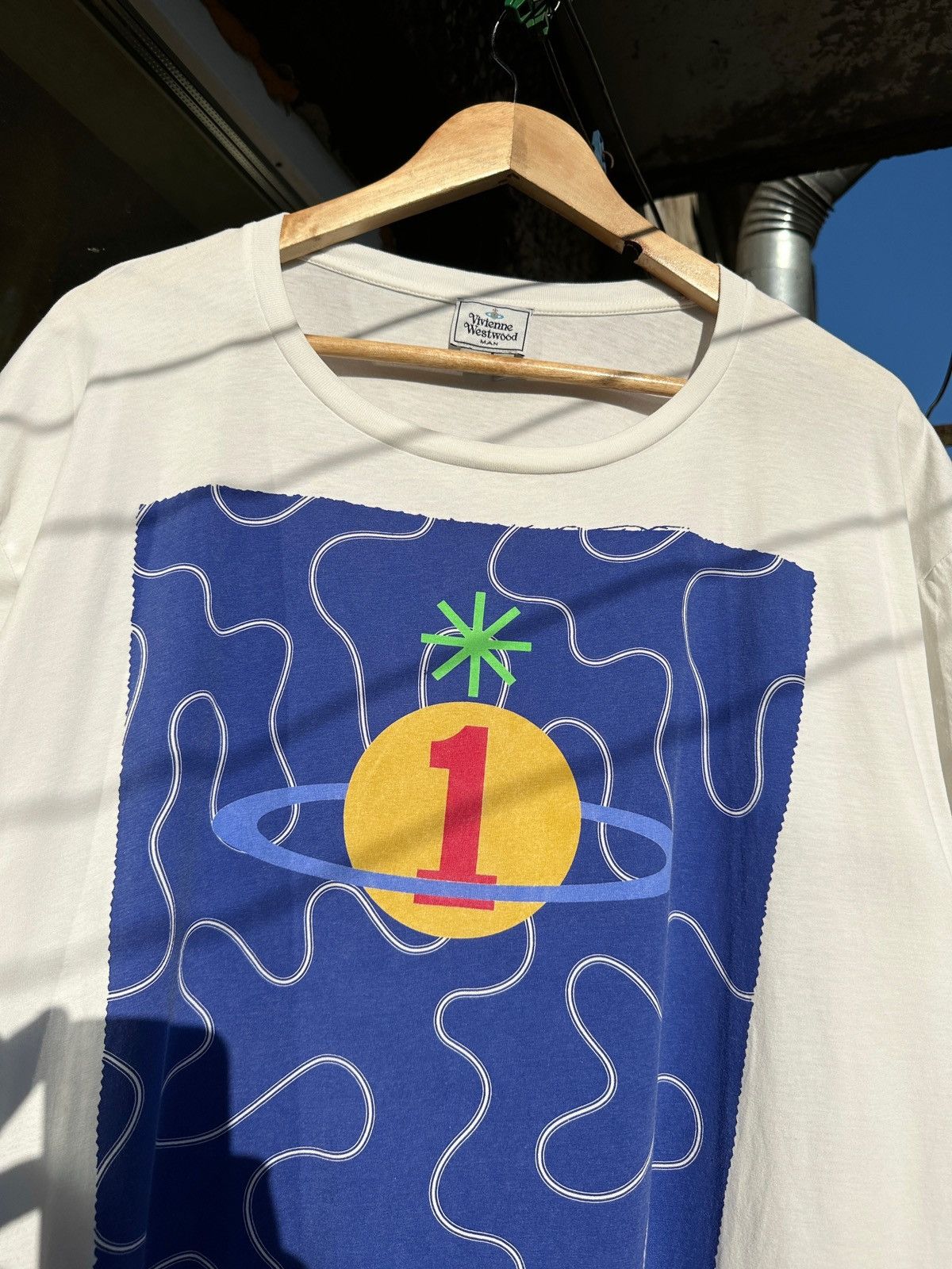 Vivienne Westwood Vivienne Westwood Climate Revolution White T-Shirt Size US XL / EU 56 / 4 - 4 Thumbnail