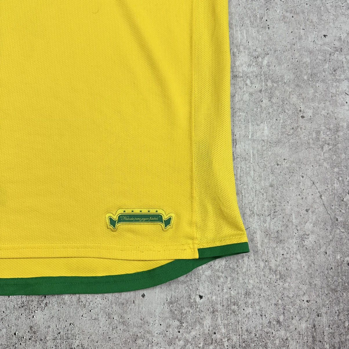 Nike 2006 Nike Brazil National Team Vintage Soccer Jersey Size US XXL / EU 58 / 5 - 5 Thumbnail