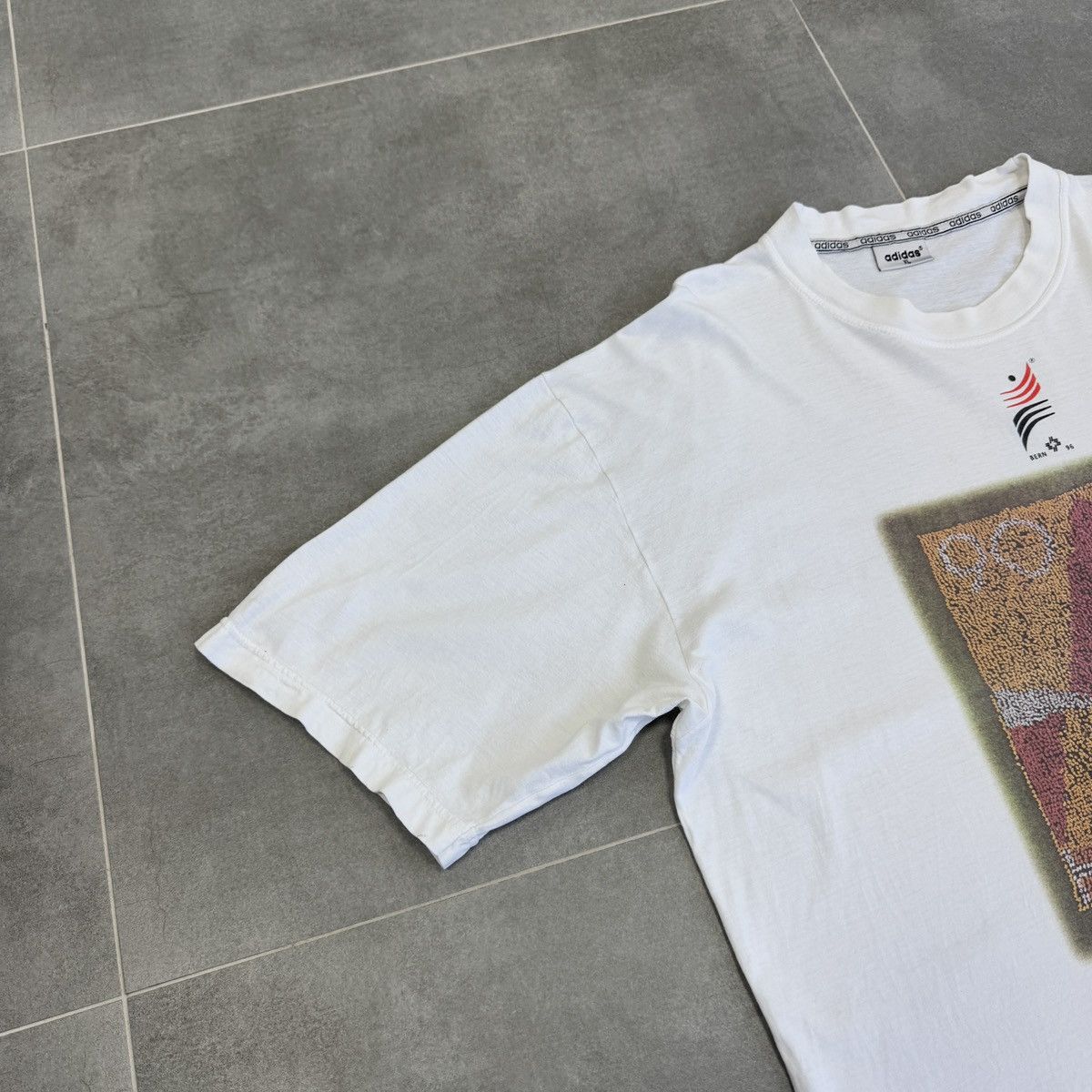 Adidas × Vintage Vintage Adidas Bern 1996 Helvetia T-Shirt Size XL Size US XL / EU 56 / 4 - 3 Thumbnail