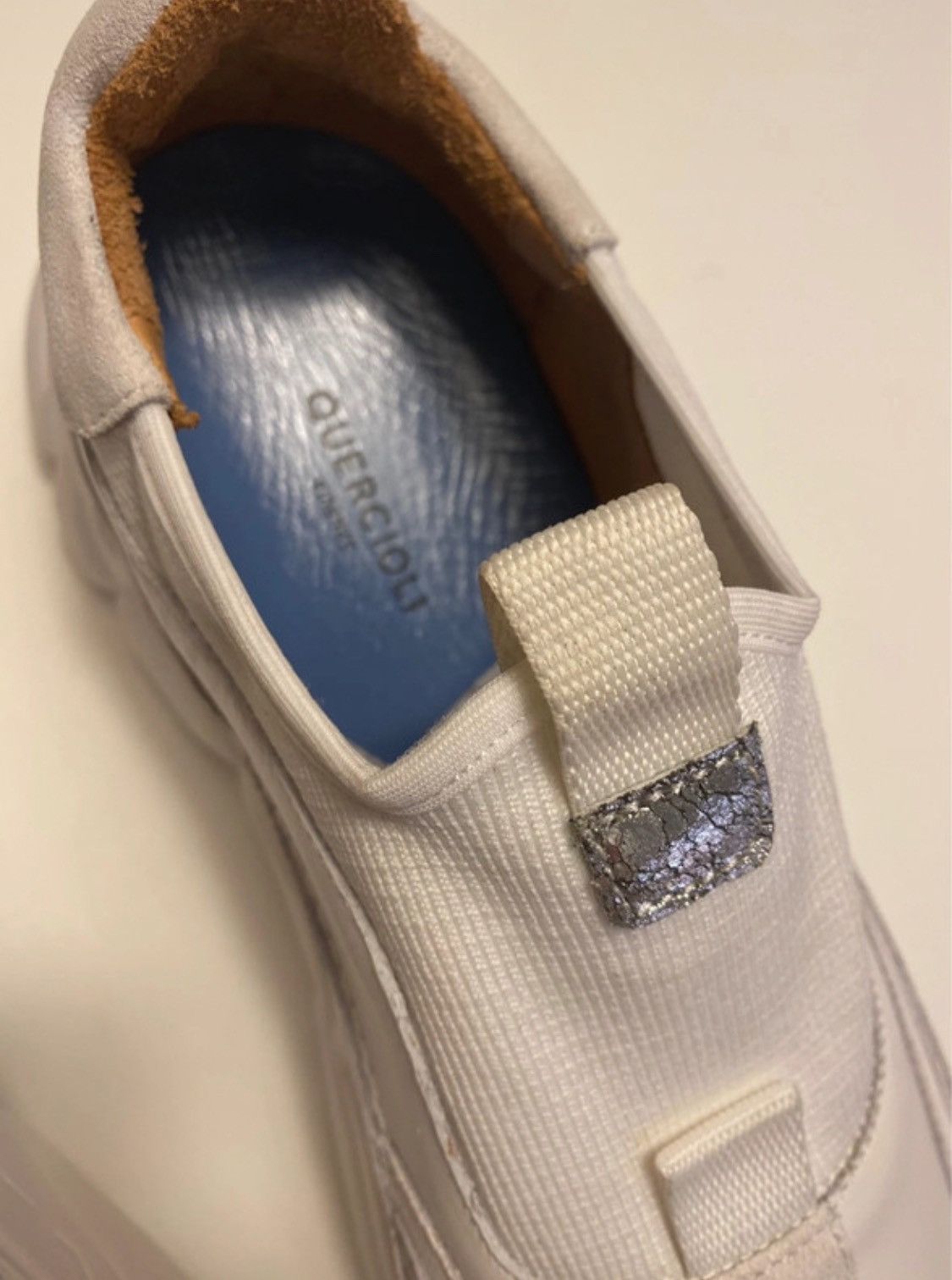 Quercioli White slip on sneakers Size US 9.5 / EU 42-43 - 5 Thumbnail
