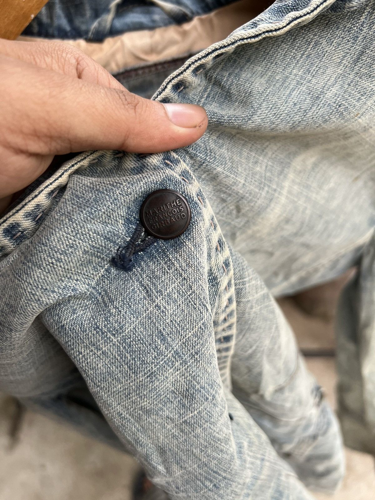 Marithe + Francois Girbaud Marithe Francois Gurbaud Denim Size M / US 6-8 / IT 42-44 - 5 Thumbnail