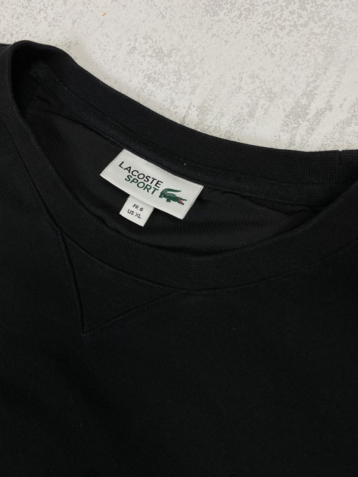 Lacoste Lacoste Sport Tech Fleece Classic Black Sweatshirt Size US XL / EU 56 / 4 - 3 Thumbnail