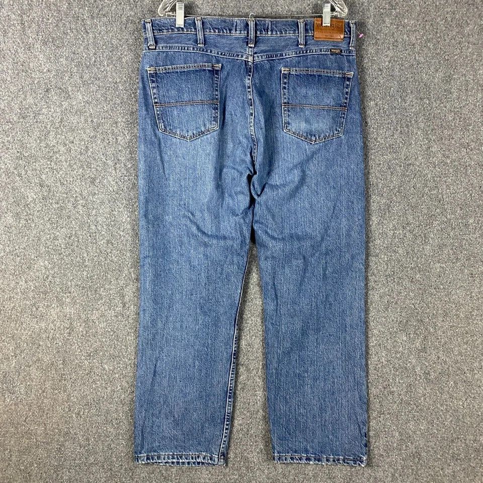 Wrangler Wrangler Cowboy Jeans Men's 38x29 Relaxed Fit Denim Cotton Size US 38 / EU 54 - 6 Thumbnail