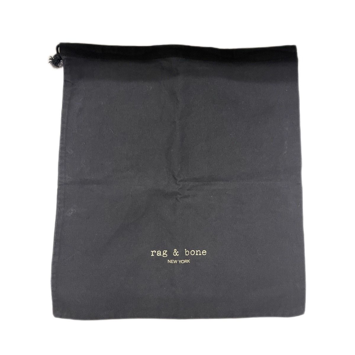 Rag & Bone Rag & Bone Dust Cover Bag Black Drawstring Storage Bag Size ONE SIZE - 1 Thumbnail