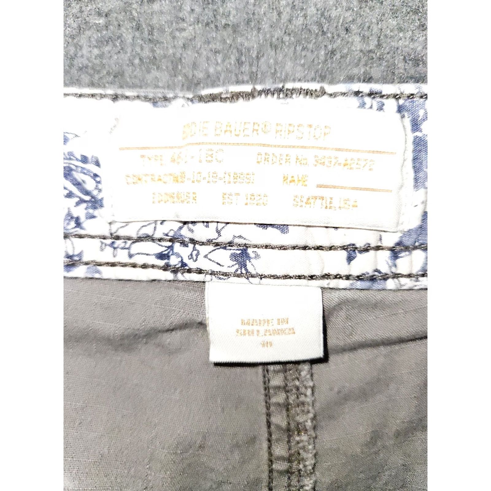 Eddie Bauer Eddie Bauer Capris Women's 10 Mid Rise Brown Ripstop Pockets Capris Outdoor Nature #1 Womens Size ONE SIZE - 2 Thumbnail